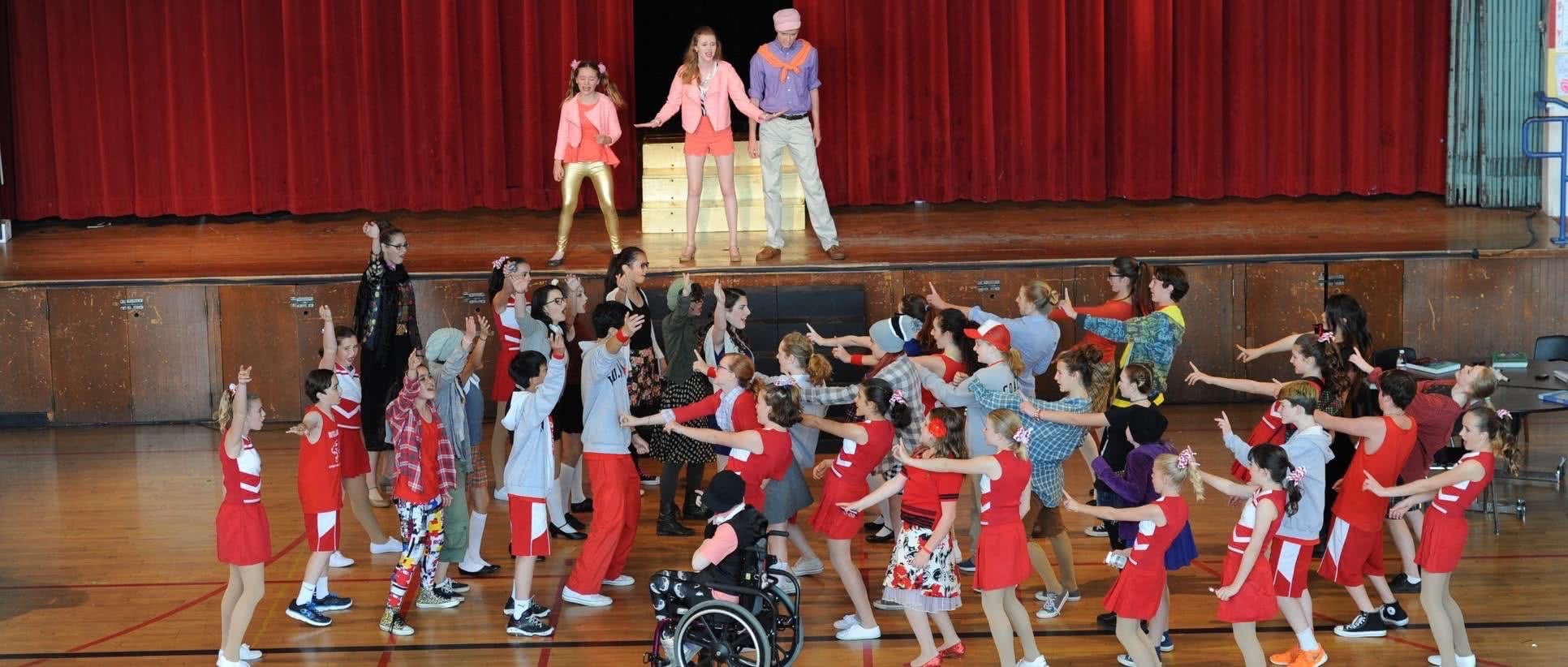 Tomorrow Youth Rep Banner image, from High School Musical, 2015