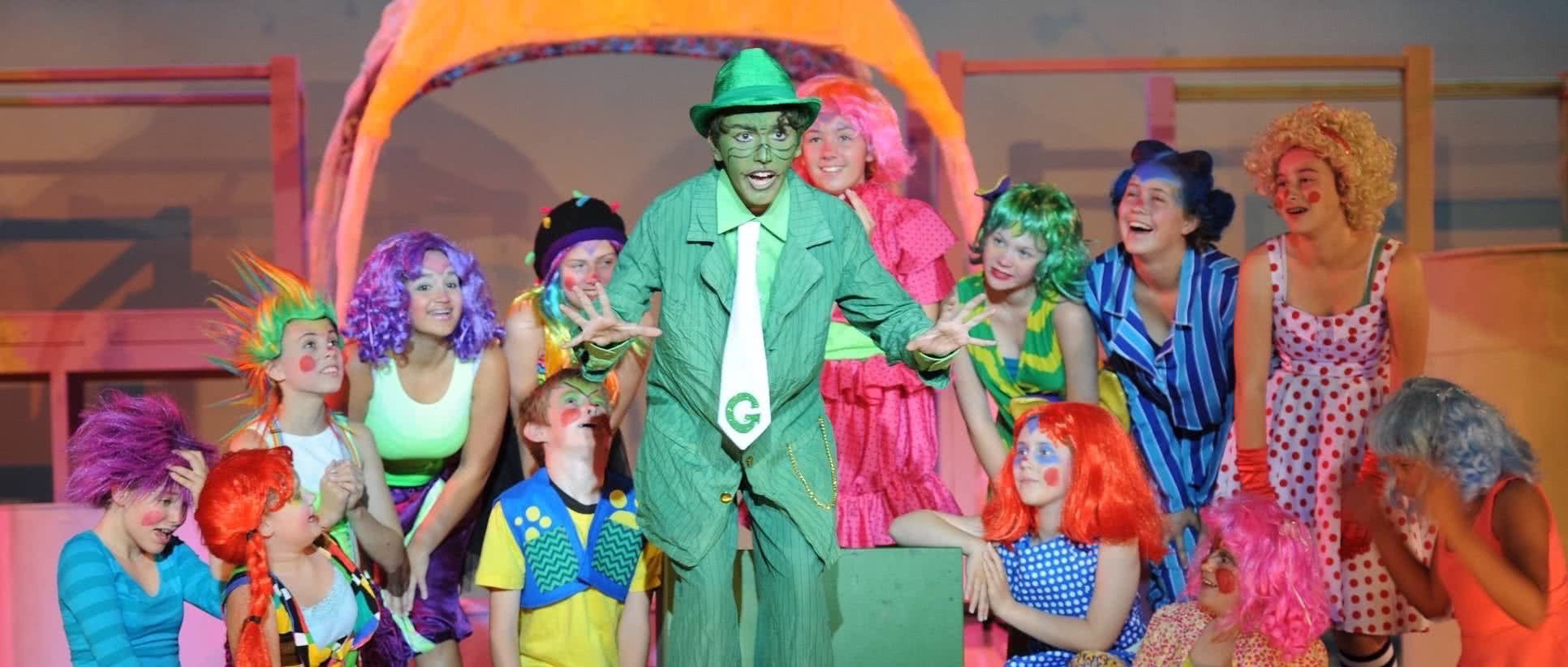 Tomorrow Youth Rep Banner image, from Seussical, 2015